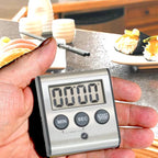 Elegant Digital Kitchen Timer, Stainless Steel Model eT-23, Super Strong - Image 7