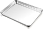 TeamFar Baking Sheet, 17.6’’ x 13’’ x 1’’ Stainless Steel Large Cookie Sheet by TeamFar