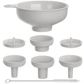 Pisol Wide Mouth Versatile Funnel, Canning Funnels by Pisol