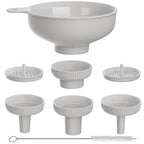 Pisol Wide Mouth Versatile Funnel, Canning Funnels by Pisol