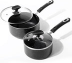 Nonstick Saucepan Set by RATWIA