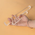 Polymer Clay Roller Tools, 11.8" Acrylic Clay Roller Clear Rolling Pin - Image 6