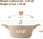 SENSARTE Ceramic Nonstick Stock Pot - Image 6