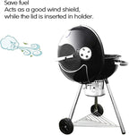 GRISUN Grill Lid Holder for Weber Charcoal Kettle Grill 22.5 Inch, 18.5 Inch - Image 4