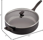 Farberware Dishwasher Safe Nonstick Jumbo Cooker/Saute Pan - Image 8