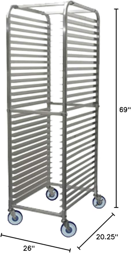 Winco Aluminum Sheet Pan/Bun Rack, 30 Tier - Image 2