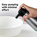 AIKE 15fl.oz Stainless Steel Liquid Soap Dispenser - Image 3