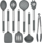 TeamFar Kitchen Utensils, for Nonstick Cookware Frying Flipping Draining by TeamFar