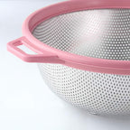 HiramWare Stainless Steel Colander - Image 6