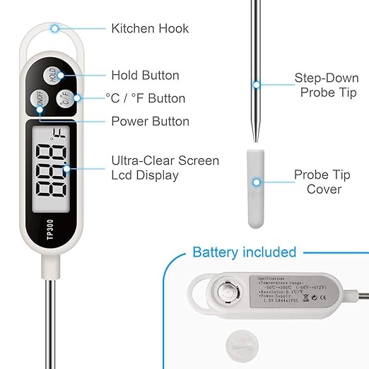 Candy Thermometer Digital Instant Read - Image 5