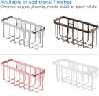 iDesign Rust-Resistant Stainless Steel Sponge Holder - Image 5