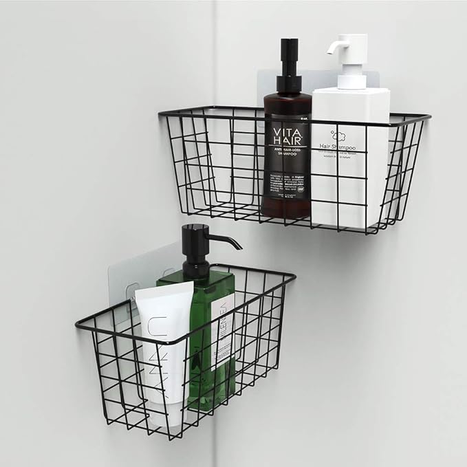 MaraFansie Hanging Kitchen Baskets Wire Storage Basket Over the Cabinet Door - Image 9