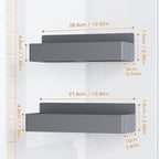 Mystozer Magnetic Spice Rack for Refrigerator, Kitchen Organizer and Storage - Image 2