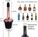 Pafusen 12 Pack Liquor Bottle Pourers, Liquor Pour Spout - Image 4