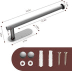 DEKAVA Under Cabinet Wall Mount Paper Towel Holder, Self-Adhesive Bar, - Image 7