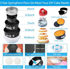 Cake Decorating Kit Cake Decorating Supplies, 66 Icing Piping Nozzles, Cake - Image 2