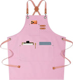 AFUN Chef Aprons for Men Women by BringYouaFun