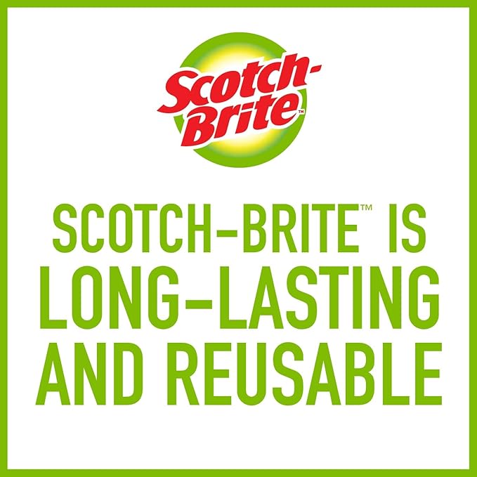 Scotch-Brite Heavy Duty Scouring Pad, Dish Scrubber - Image 8