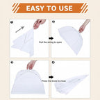 6 Pack Mesh Food Covers 17 Inch, Collapsible Umbrella Screen Covers - Image 4