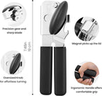 Can Opener Manual with Magnet Lift, Heavy Duty Handheld Smooth Edge Can Tin - Image 2