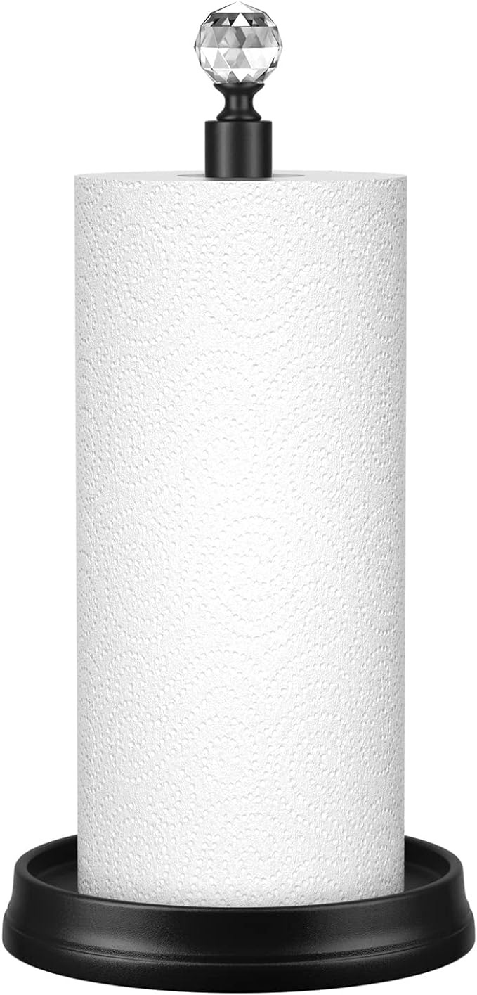 KASUNTO Crystal Head Paper Towel Holder by Kasunto