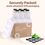 ComSaf Large Spice Jars, Empty Spice Containers and Square Spice Bottles - Image 8