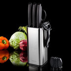 RAXCO Knife Set with Block, 10-Piece Kitchen Knives Stainless Steel, - Image 2