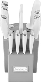 Cuisinart C77SSW-12PG Color Pro Collection 12 Piece Knife Block Set by Cuisinart