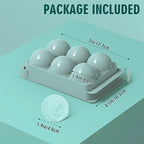 WIBIMEN Large Ice Cube Molds, Big Round Whiskey Ice Cube Trays - Image 4