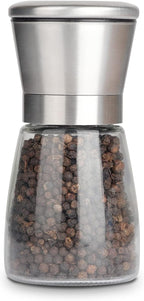Gulex Pepper Grinder Pepper Mill, Salt Grinder Refillable, Adjustable, by Gulex