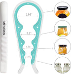 Jar Opener for Weak Hands - 5 in 1 Multi Function Can Opener Bottle Opener Kit - Image 2