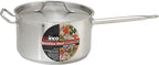 Winco Heavy-Duty Stainless Steel Sauce Pan - Image 2
