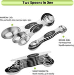 Magnetic Measuring Spoons Set Stainless Steel - Image 7