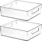 Clear Plastic Storage Bins, Pantry Organizers and Storage or Kitchen by ShelfShaper