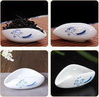 Ceramic Tea Leaf Holder Plate - Image 5