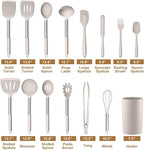 LIANYU 15 Pcs Kitchen Cooking Utensils Set - Image 2