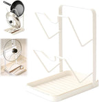 Kitchen Pot Lid Storage Rack, Pot Lid Organizer, Kitchen Pot Lid Holder While by Unknown