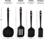 DI ORO Silicone Turner Spatula Set - Image 6