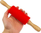 8 Pack Small Rolling Pin for Kids, Kids Rolling Pin for Home Kitchen - Image 4