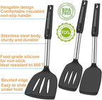 KLAQQED Spatula Set Silicone Heat Resistant - Image 2