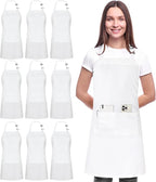 Utopia Kitchen 10 Pack Bib Apron Adjustable by UTOPIAKITCHEN