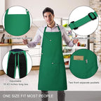 Jubatus 2 Pack 100% Cotton Aprons - Image 2
