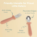 Eascrozn 6 Pack Toddler Utensils, kids Silverware - Image 4
