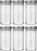 Tianifa 6 Pcs Glass Spice Jars/Bottles by Tianifa