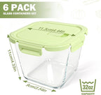 Glass Soup Containers with Lids 32oz - Image 2
