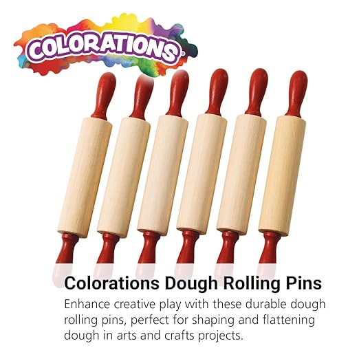 Colorations Natural Wood Rolling Pins, - Image 2