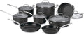Cuisinart 14-Piece Cookware Set, Chef's Classic NonStick Hard Anodized by Cuisinart