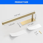 Paper Towel Holder Under Cabinet, Self-Adhesive, No Drilling, Stainless Steel - Image 5