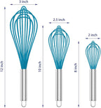 OYV Silicone Whisk, Heat Resistant 480°F Whisks - Image 6