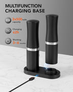 FORLIM Rechargeable Electric Salt and Pepper Grinder Set - Image 9